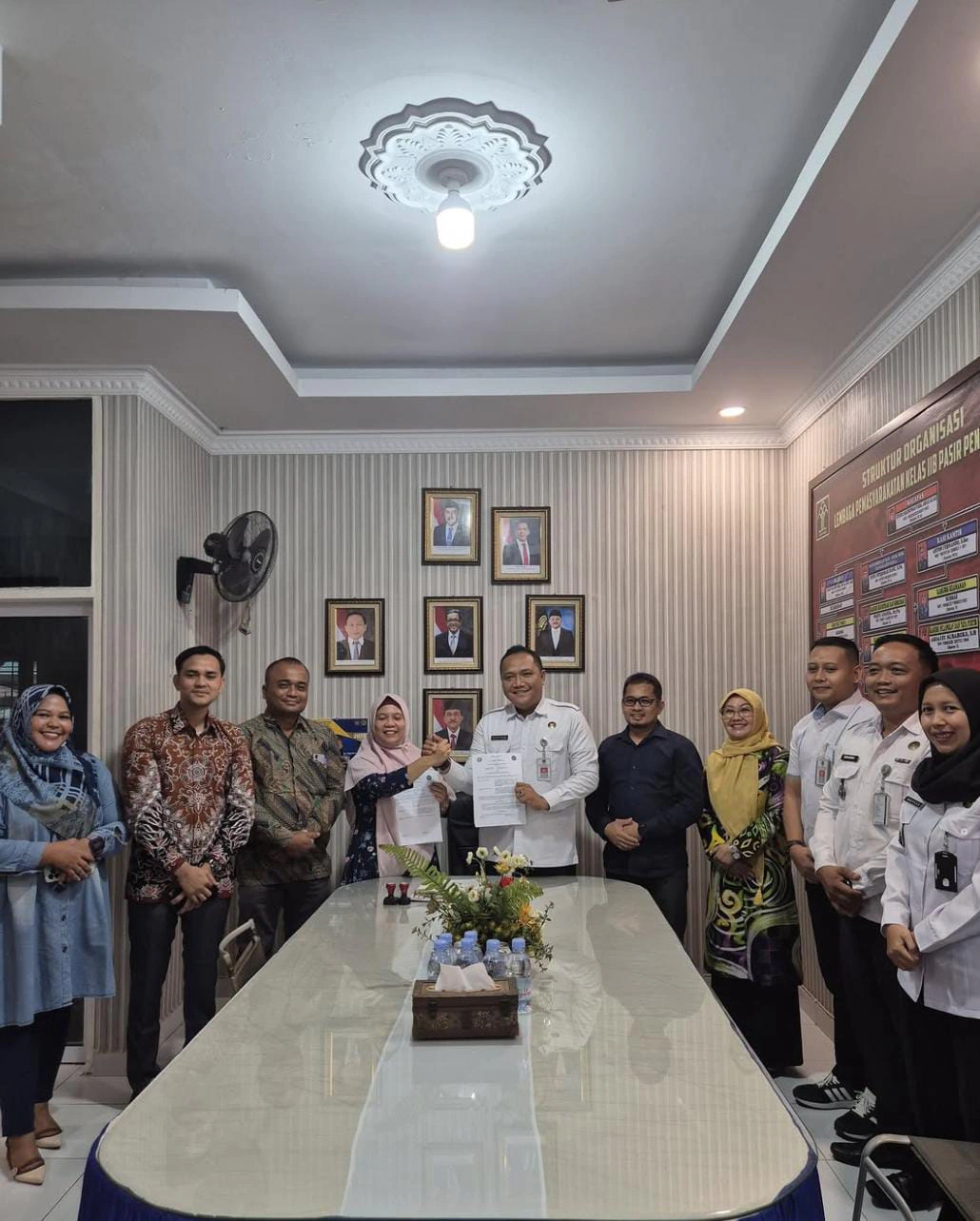 Perpanjangan MoU Fakultas Hukum UPP dan Lapas Kelas II B Pasir Pengaraian